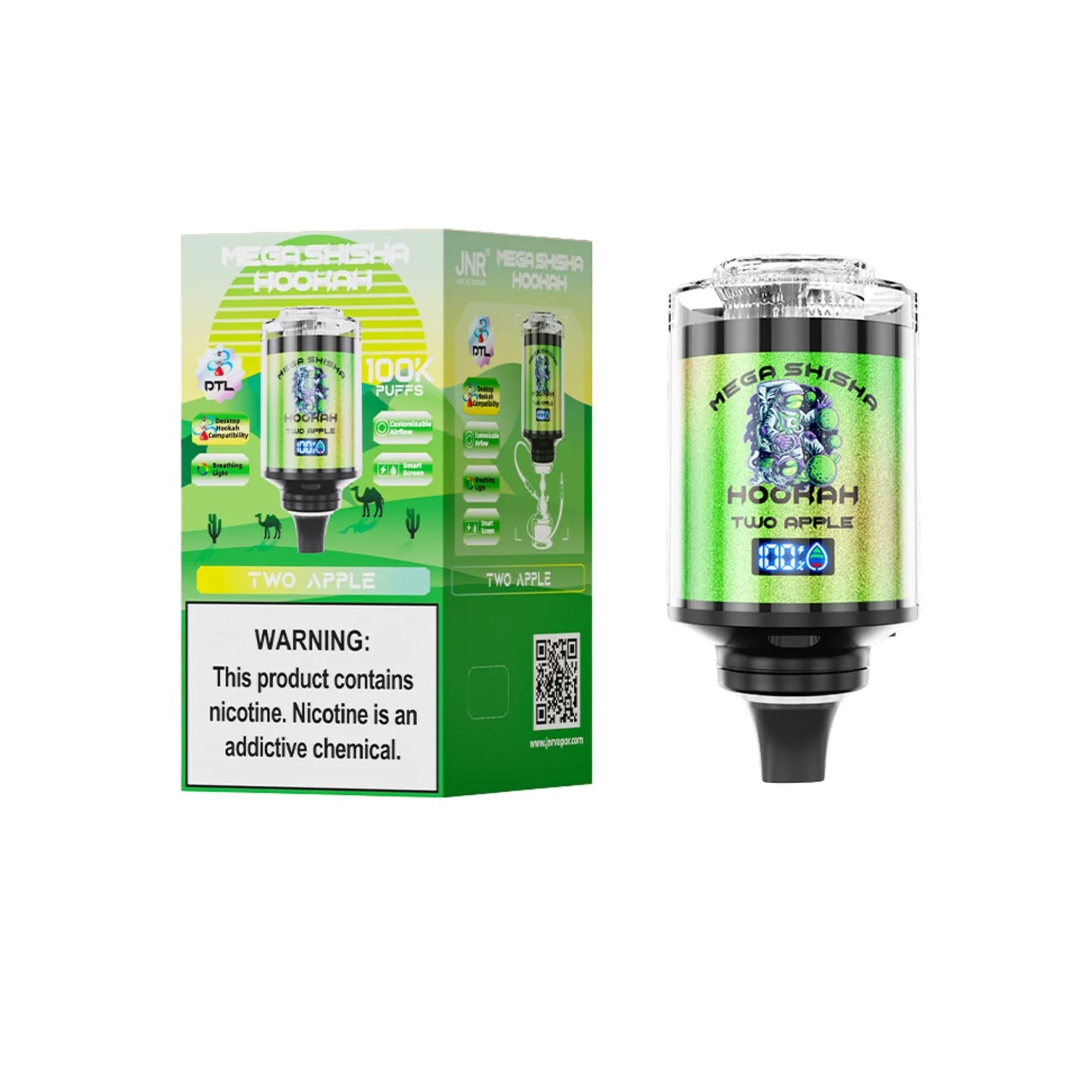 JNR Mega Shisha Hookah 100K