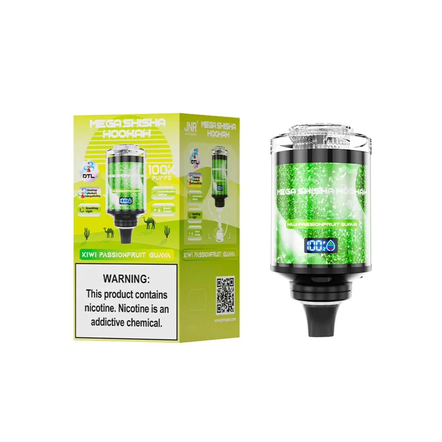 JNR Mega Shisha Hookah 100K