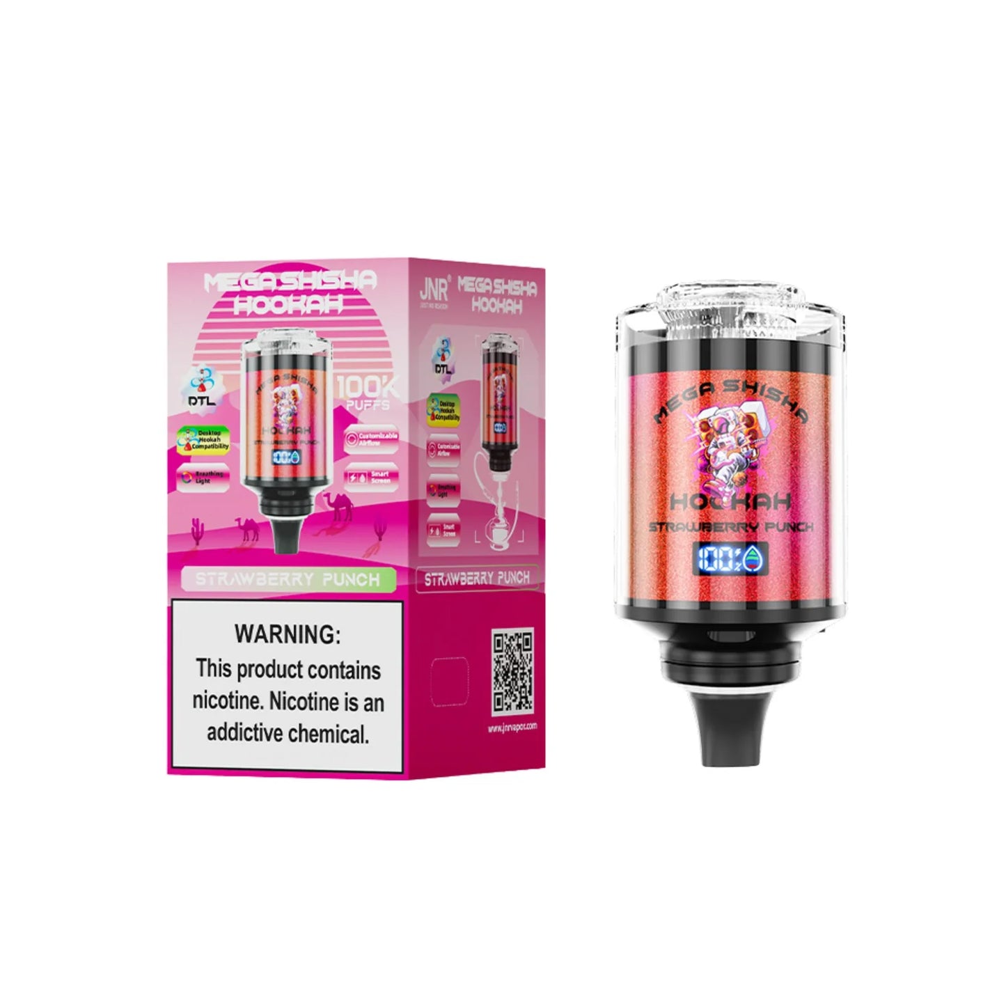 JNR Mega Shisha Hookah 100K