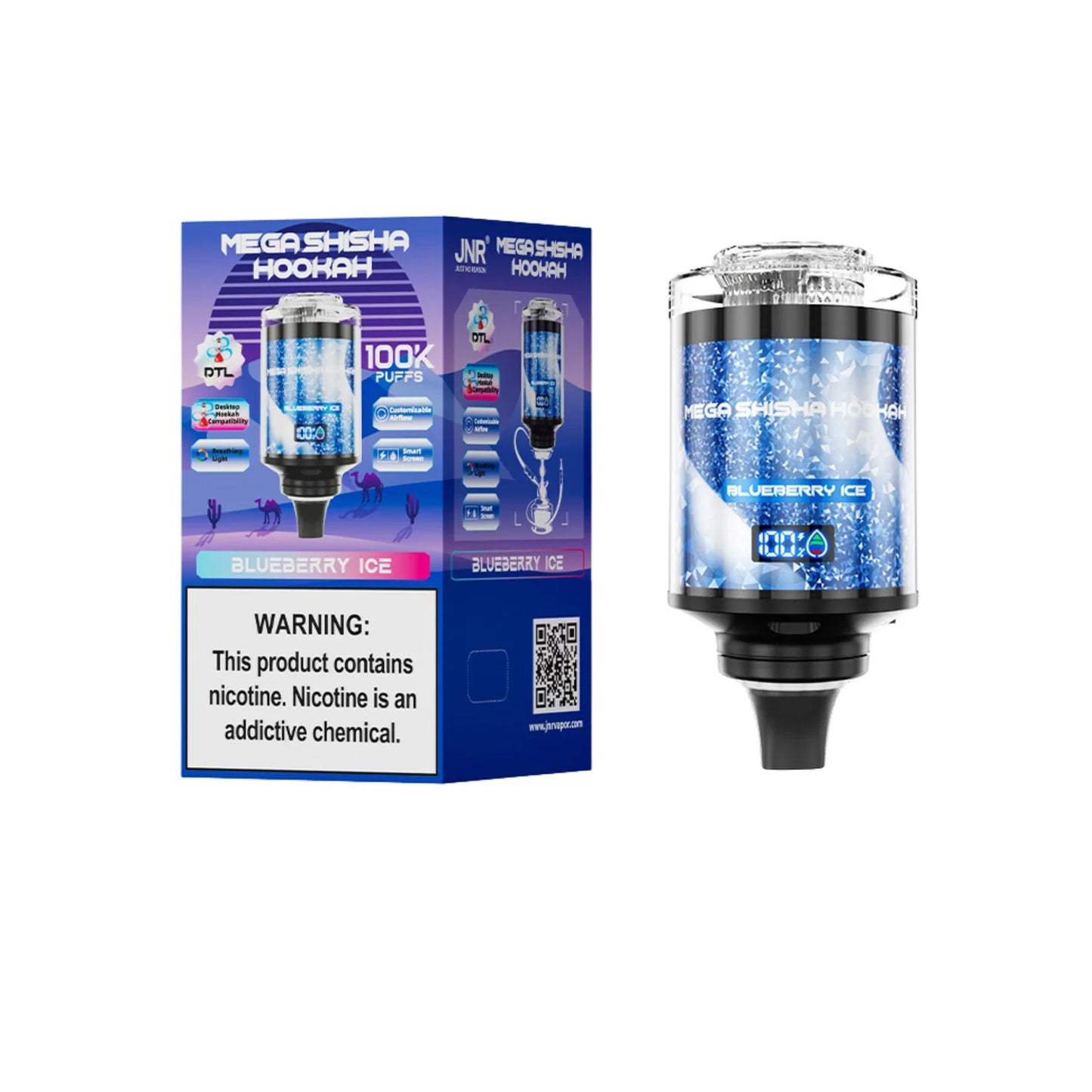 JNR Mega Shisha Hookah 100K