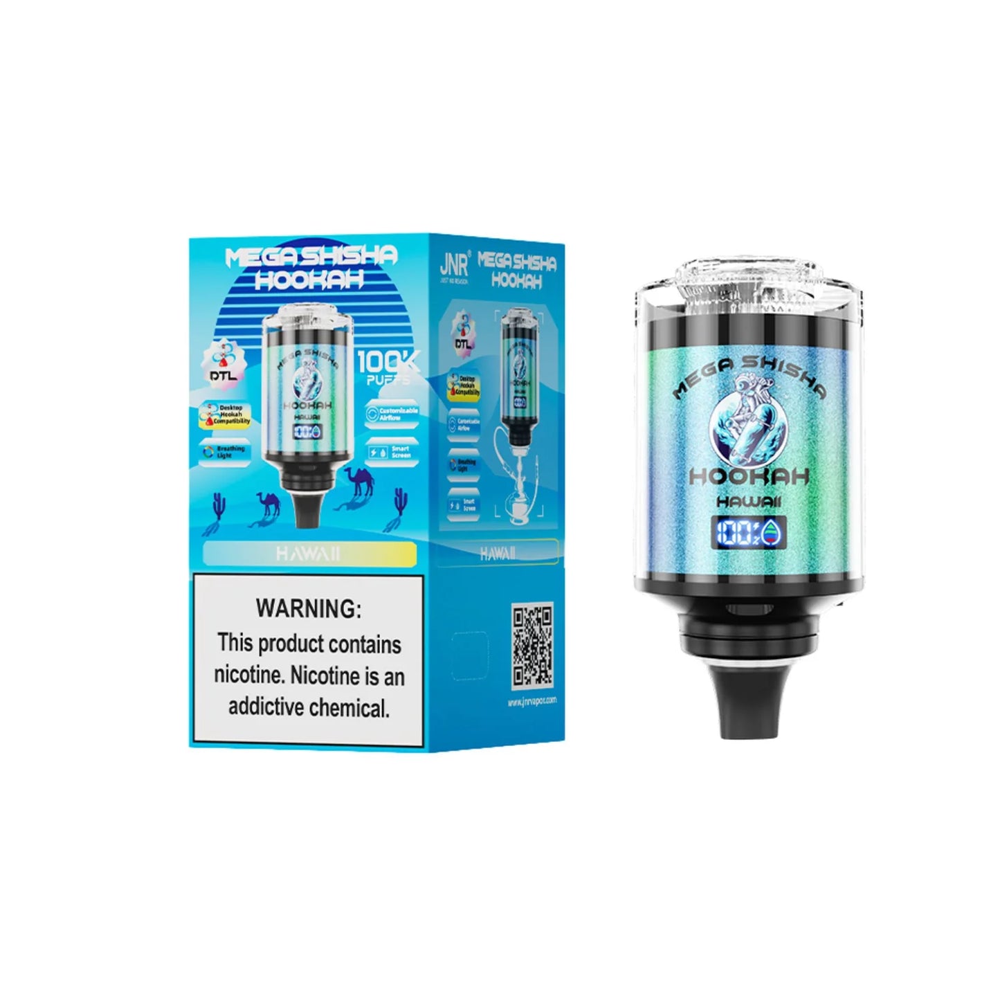 JNR Mega Shisha Hookah 100K