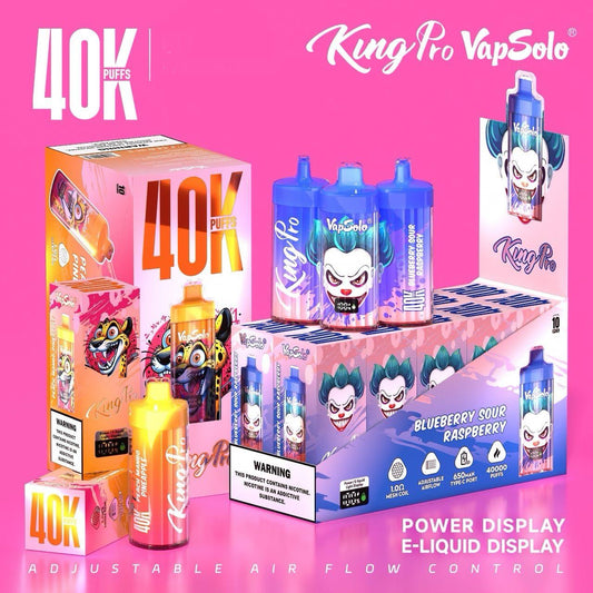 VAPSOLO KING PRO 40.000puff