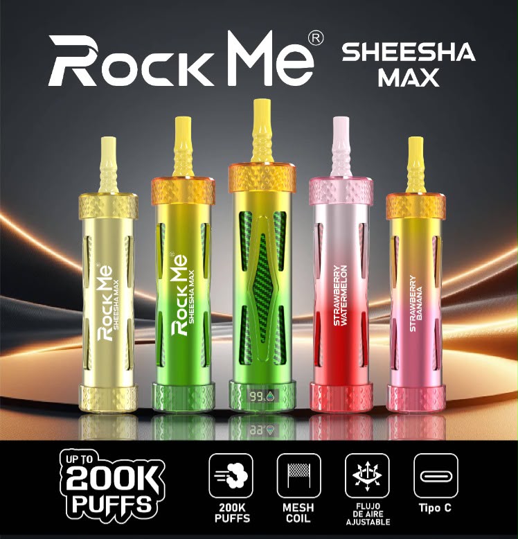 ROCKME 200K SHISHA MAX