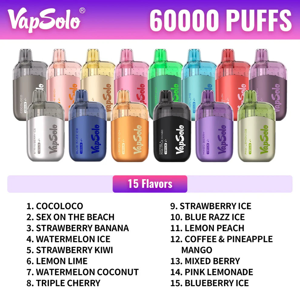VAPSOLO VENUS 60000 puffs