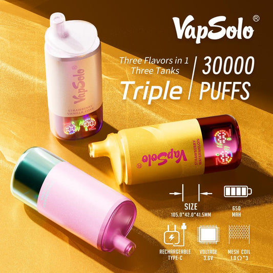 VAPSOLO TRIPLE 30000puff