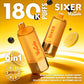 VAPSOLO SIXER 180k 6en1 | 180.000 caladas 6 sabores en 1