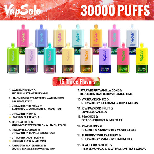 VAPSOLO TRIPLE 30000puff