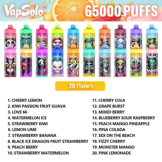 VAPSOLO KING PRO 65.000puff