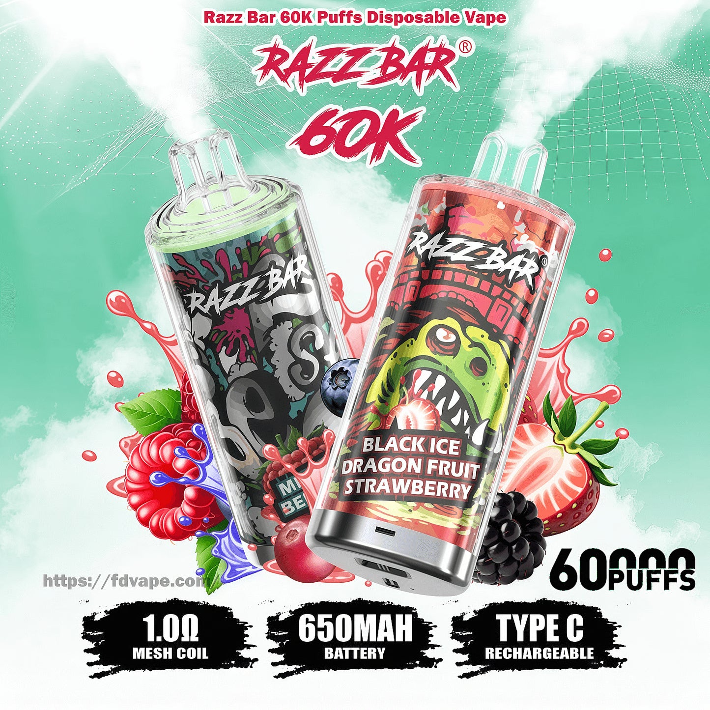 RazzBar 60.000 Puffs