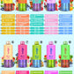 Pack de 10 FIZZY 6en1 60.000puff