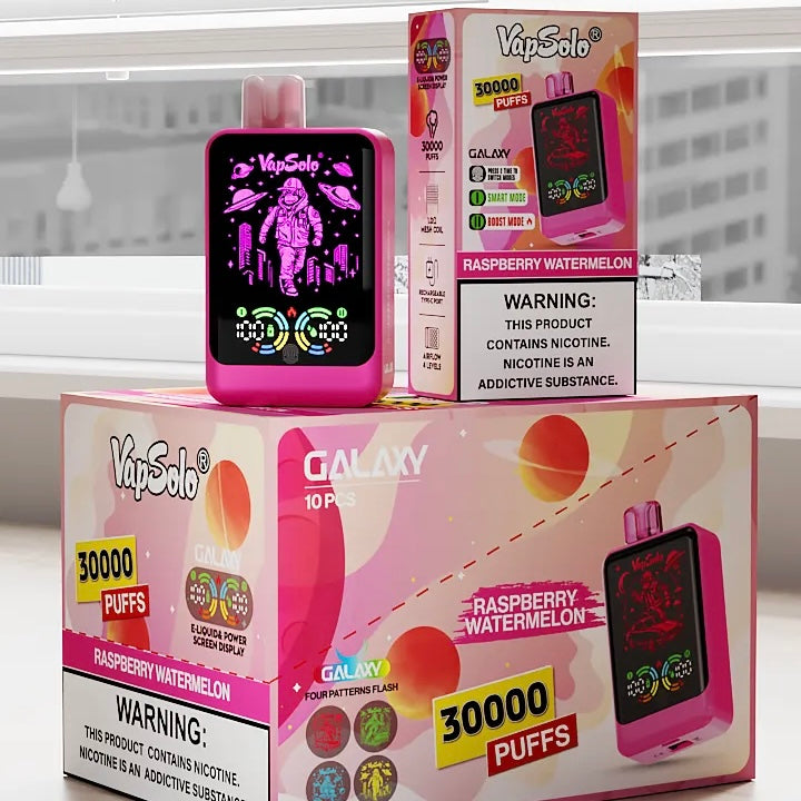 VapSolo Galaxy 30.000puff PACK de 10 OFERTA