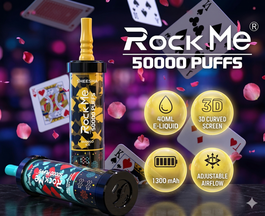 RockMe Shisha 50K Puffs