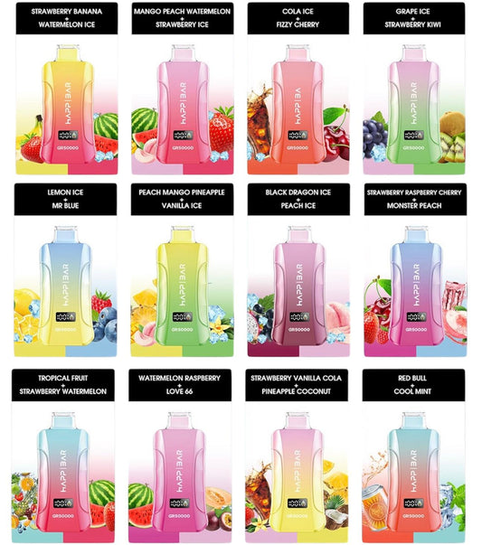 HAPP BAR GR50000 | 50k puffs Doble sabor