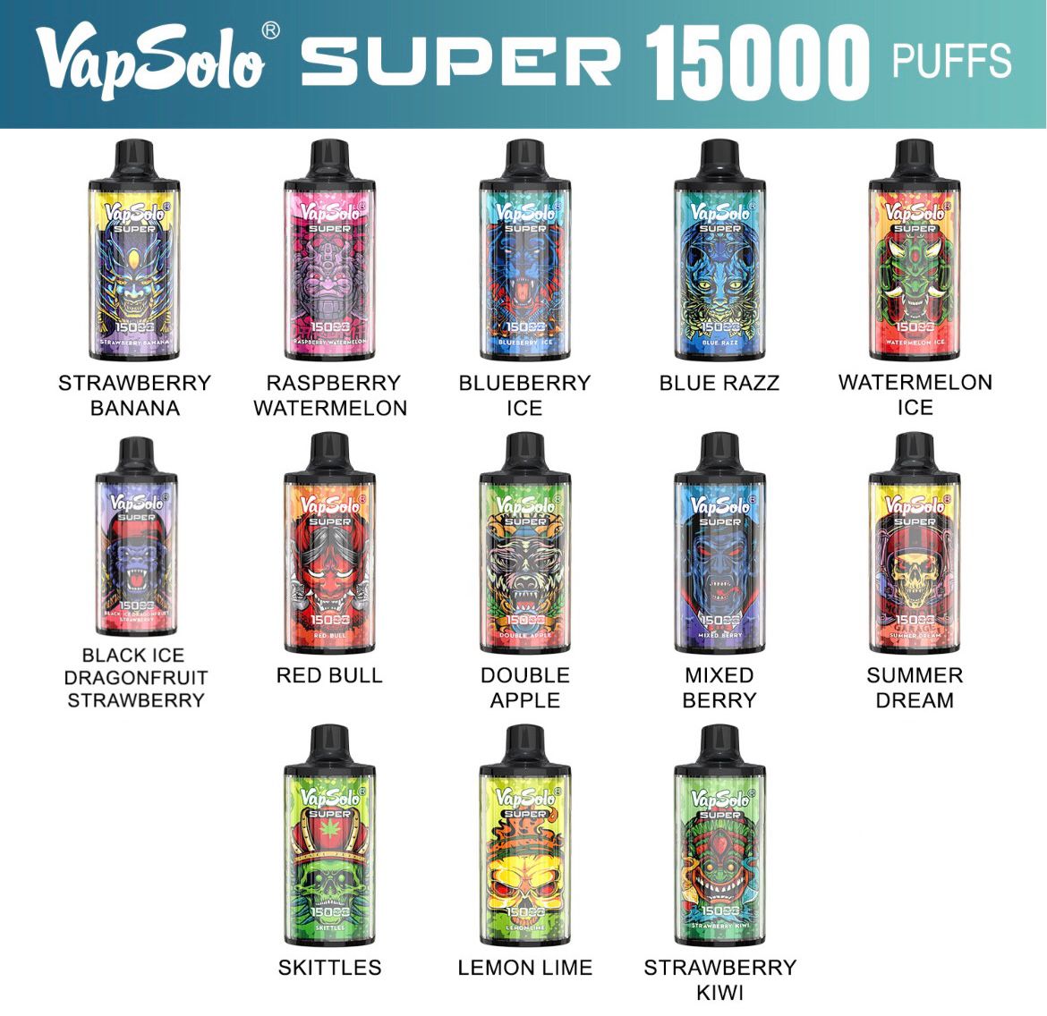 VAPSOLO SUPER 15000puff
