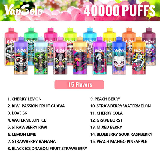 VAPSOLO KING PRO 40.000puff