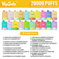 VAPSOLO TWINS  20000puff DOBLE SABOR (Oferta)