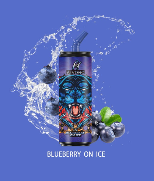 BLUEBERRY ICE- POD DESECHABLE 6000puff